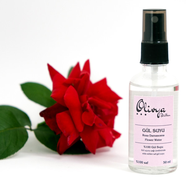 Saf Gül Suyu (Rosa Damascena Flower Water) 50 ml