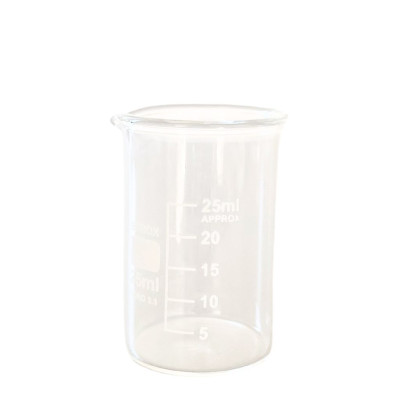 Cam Beher Ölçü Kabı 25 ML