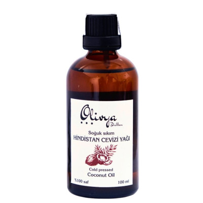 Soğuk Sıkım Hindistan Cevizi Yağı 100 ML