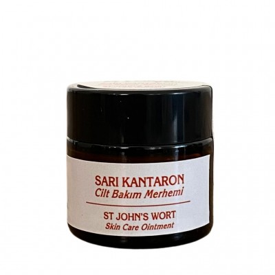 Doğal Kantaron Merhemi - Sarı Kantaron Yağlı Cilt Bakım Merhemi 8 ml